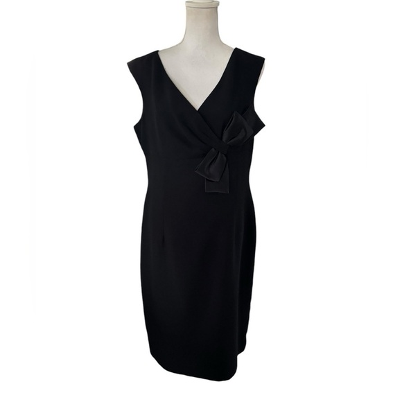 Maggie London little black dress size 14 - Picture 1 of 5